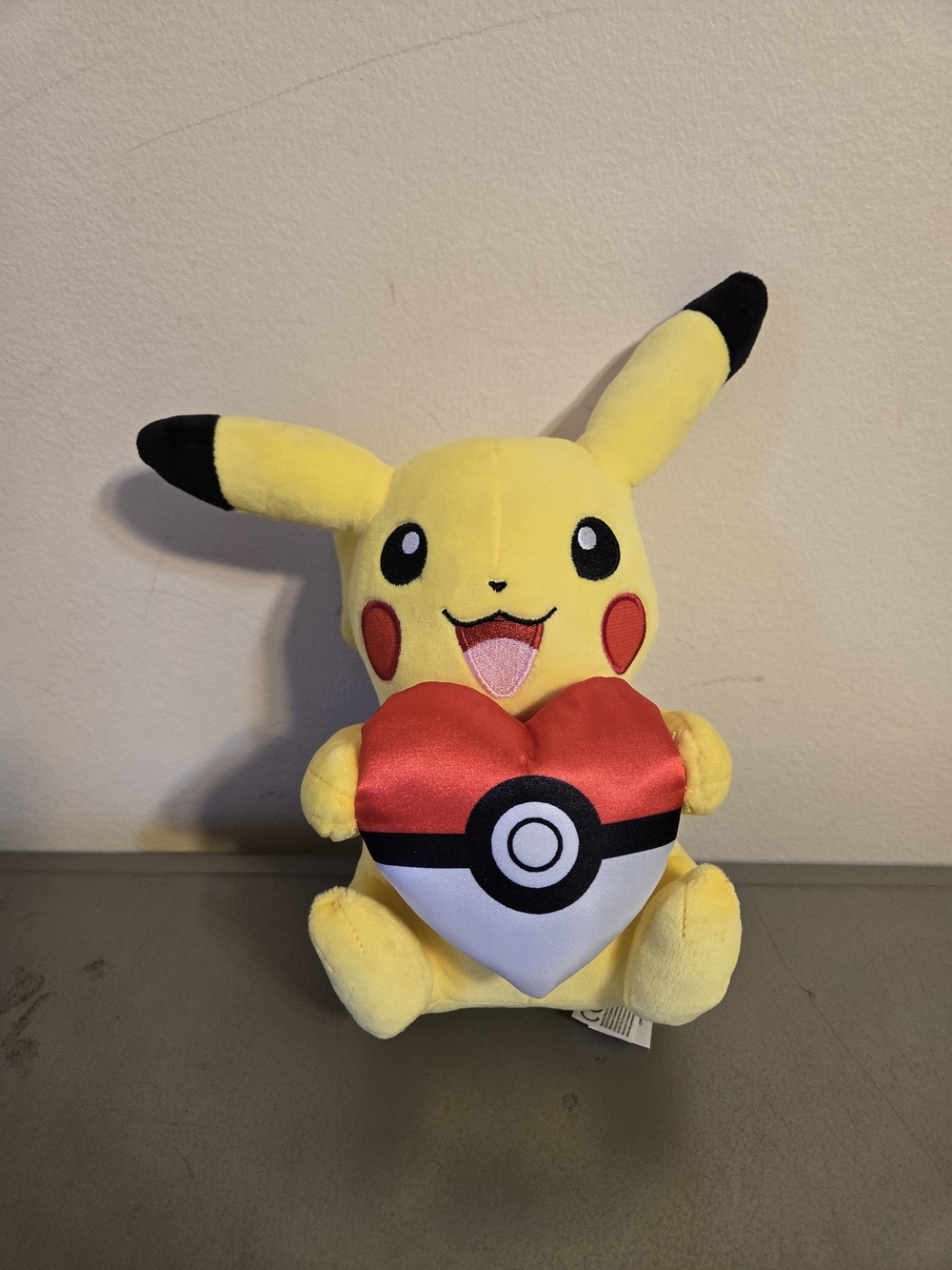 Pokémon Pikachu with Heart 8" Plush Toy